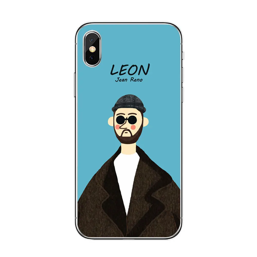 Soft TPU D9013 Классный художественный парный чехол для телефона Leon и Matilda для iPhone 11 pro max 7 5S SE 4S 6S 8 7 Plus мягкий чехол из тпу для huawei P20 Lite чехол - Цвет: Soft TPU D9013