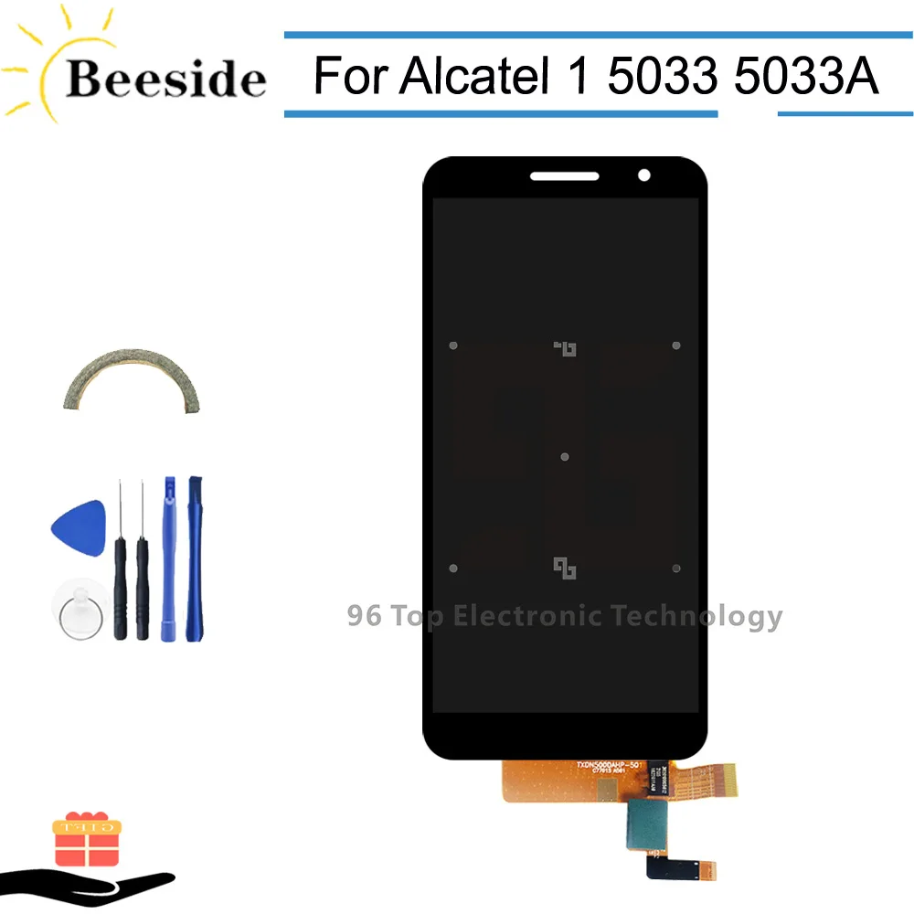 

AA+ Quality LCD 4.9'' For Alcatel 1 5033 5033A 5033J 5033X LCD Display Touch Screen Digitizer Assembly Replace