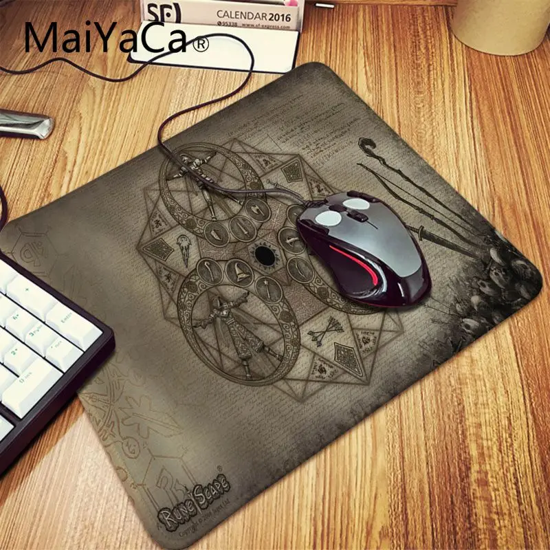 Maiyaca простой дизайн runescape клавиатура геймер игровая мышь коврики компьютерный игровой коврик для мыши для ноутбука Настольный коврик