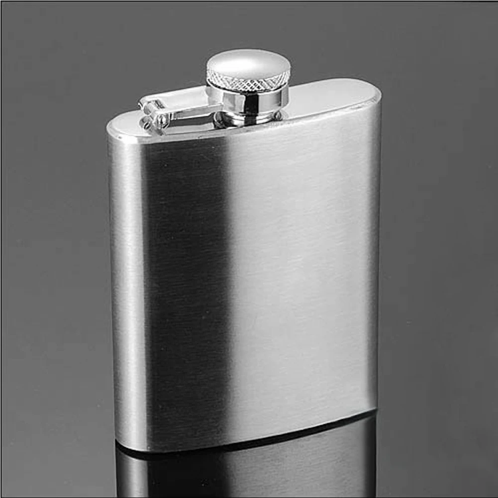Портативный 4oz Нержавеющая сталь фляжка для спиртного виски, ликер винных фужеров для бутылок