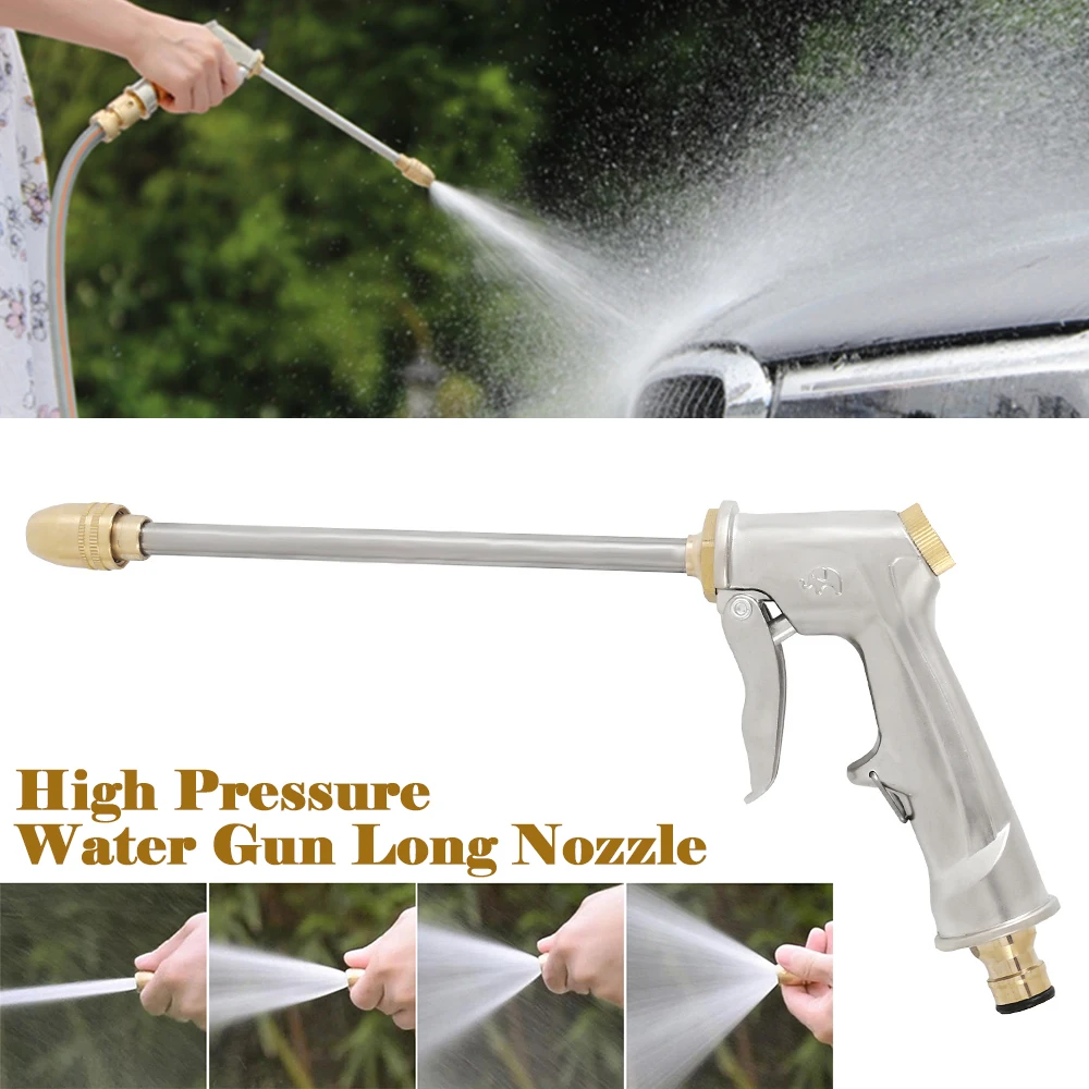 

High Pressure Power Water Gun Car Washer Water Jet Garden Washer Hose Wand Nozzle Sprayer Watering Spray Sprinkler Cleaning Tool