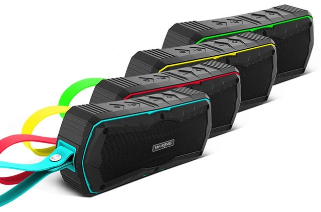 Teal S9 Portable Wireless Bluetooth Speaker Water-resistant speaker 4000mAh Power Bank for Phone Music Waterproof Subwoofer