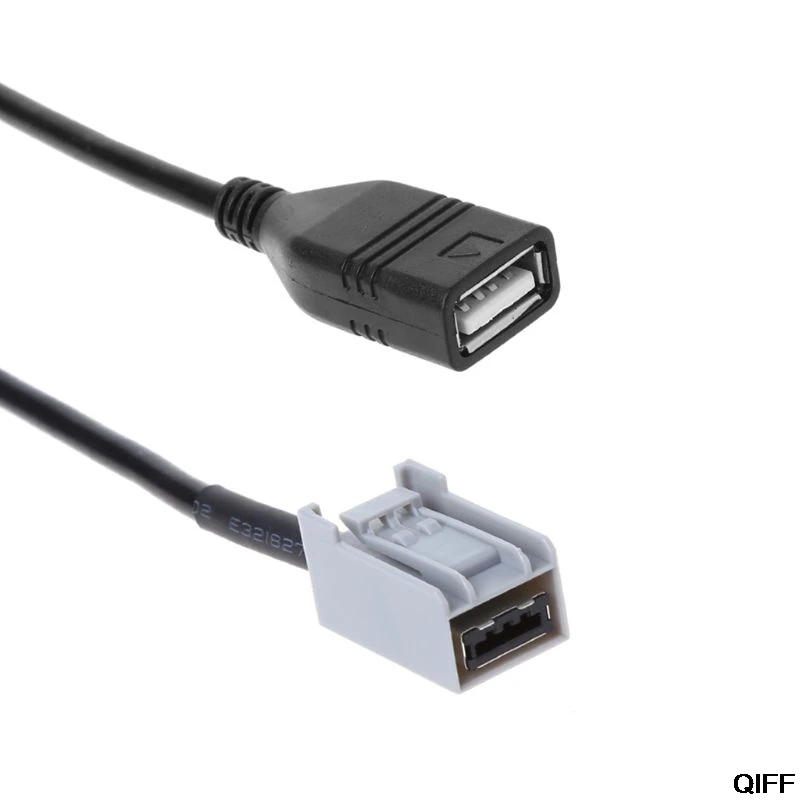 Aux USB аудио кабель адаптер женский порт удлинитель для Honda Civic Jazz CR V May06|Кабели