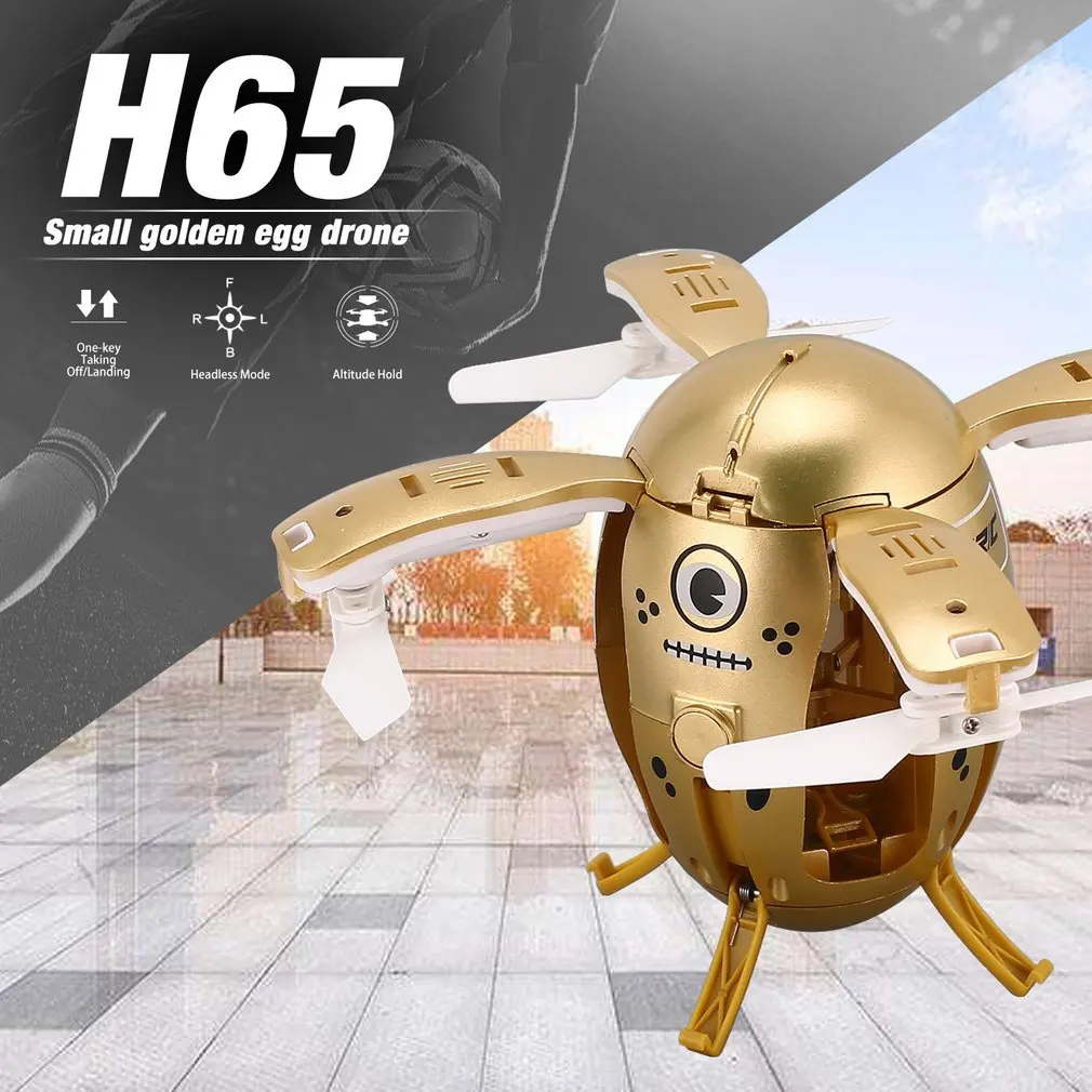 

JJRC H65 Flying Egg RC drone Shape Mini Foldable RC Quadcopter W/ Headless Altitude Hold Mode One Key To Return RC drone Toys