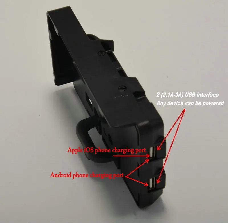  Soporte de navegación para teléfono móvil carga de teléfono USB para BENELLI TRK502 TRK502X 2017-