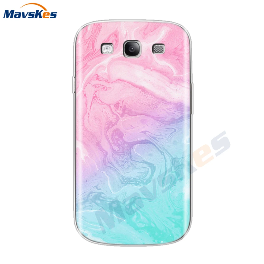 Мягкий чехол на заднюю панель для Samsung Galaxy S3, цветочный чехол для телефона Samsung Galaxy S3 Duos Neo S 3 I9300, мягкий силиконовый чехол из ТПУ - Цвет: 50