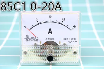 

85C1 Pointer Needle 0-20A Current Tester Panel Analog Ammeter 56mm x 64mm