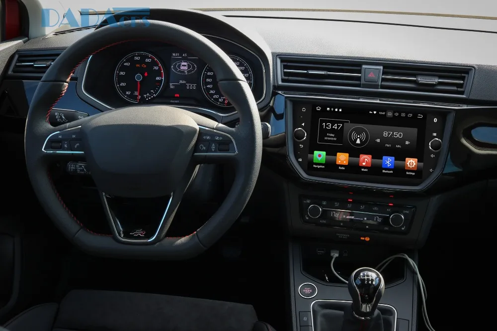 " Android 8,0 с Octa Core 4 Гб+ 32 Автомобильный мультимедийный радио без dvd плеер для SEAT Ibiza gps географические карты навигации стерео ips