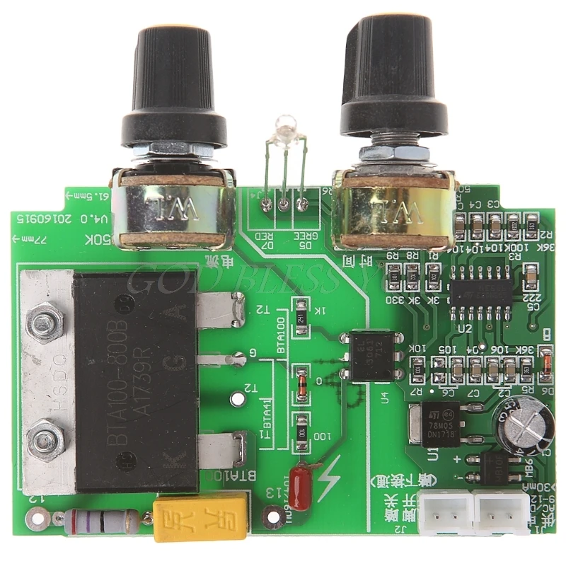 

Spot Welding Machine Time Relay Control Board Current Transformer 100A SCR