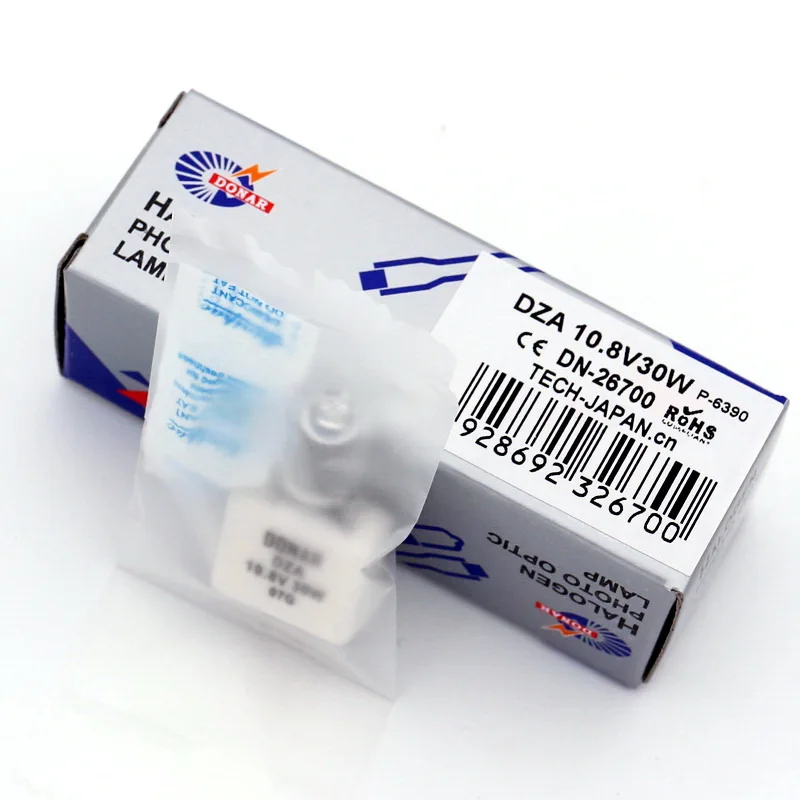 DONAR DN-26700 DZA 10,8 V 30 Вт 6390 10.8V30W G5.3 керамический bas галогенная лампа микрофильмов спектрофотометр лампа TNT