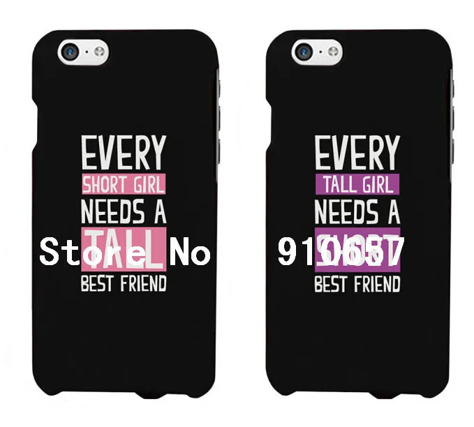 Download Every short girl needs a tall best friend Couples Matching ...