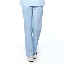 Новые поступления Спецодежда медицинская Униформа больницы медсестра Брюки для девочек женские врачи кормящих спецодежды медсестра Спецодежда медицинская Брюки для девочек эластичный пояс Мотобрюки B