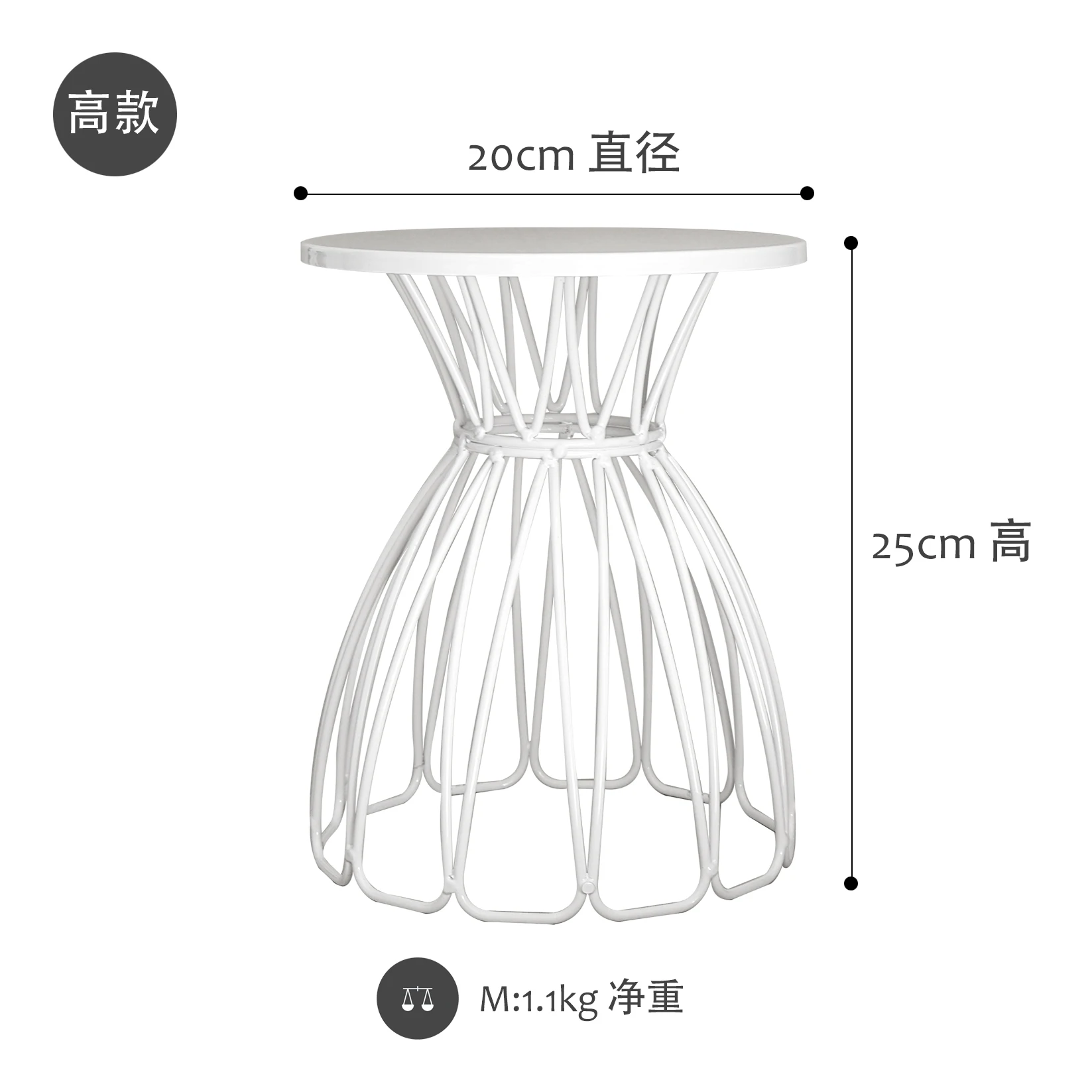 8/10 Inches Skirt Cake Stands White/black Wedding Cake Table Decorating Party Suppliers for Fondant Display Stand