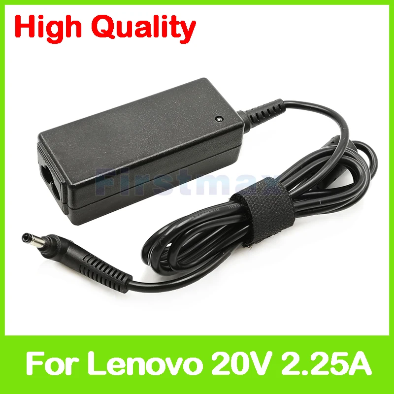 20 V 2.25A 45 W Ноутбук ac адаптер питания зарядное устройство для lenovo IdeaPad 100-14IBD 110-14IBR 110-15AST 110-17ACL N22 N23 Chromebook