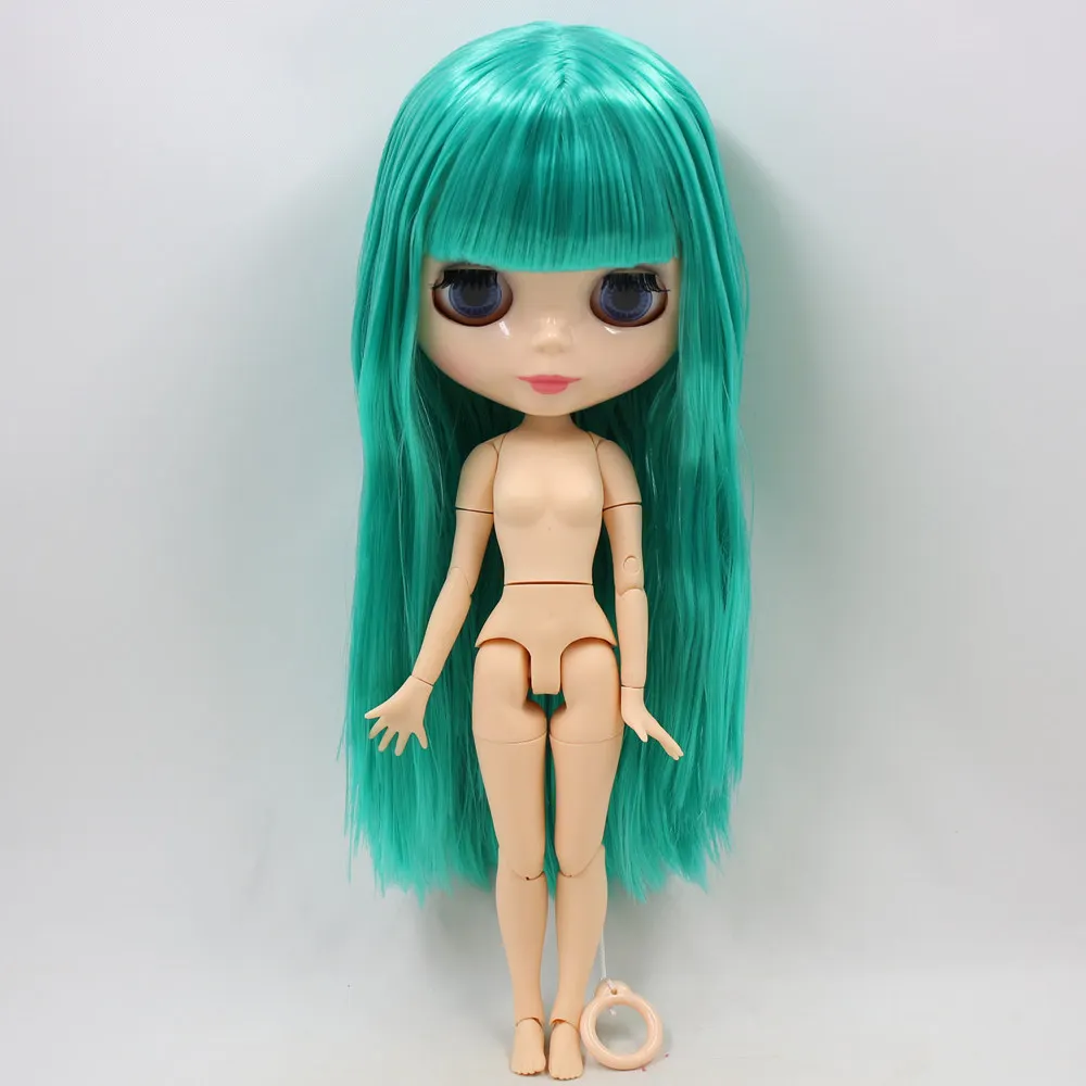 Кукла телесного цвета Blyth серии No. BL4427 шарнир тела зеленые волосы 1/6 фабрика Blyth