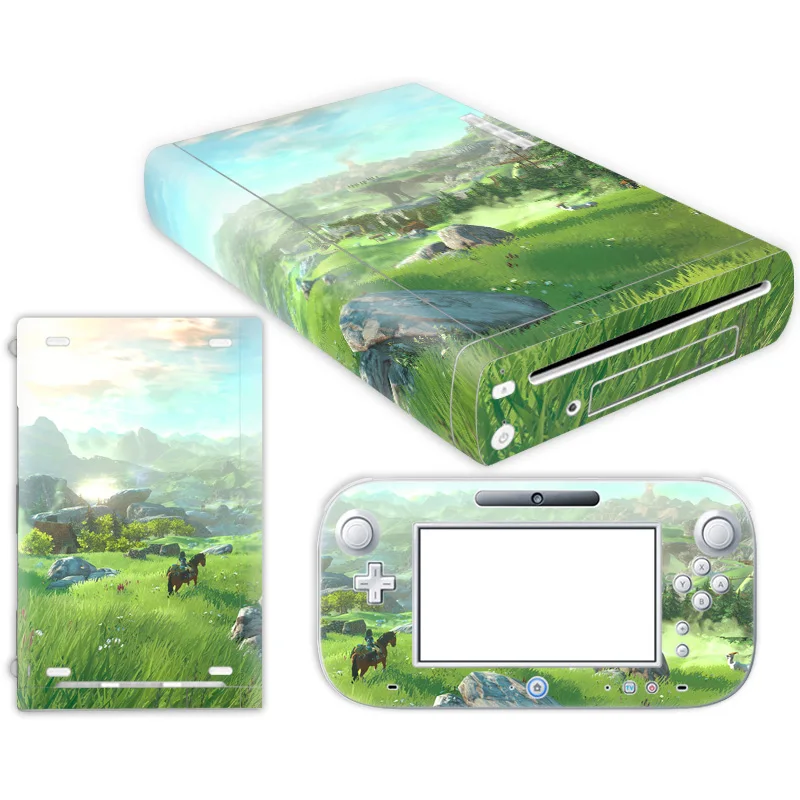 Пользовательские наклейки кожи для WiiU полное покрытие-горячие продажи кожи для WiiU