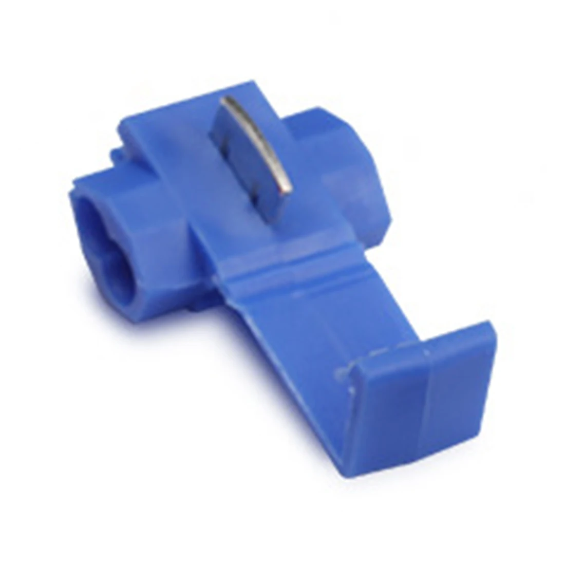 

Hot 100PCS Blue Lock Wire Connectors Quick Splice Terminals Crimp Electrical