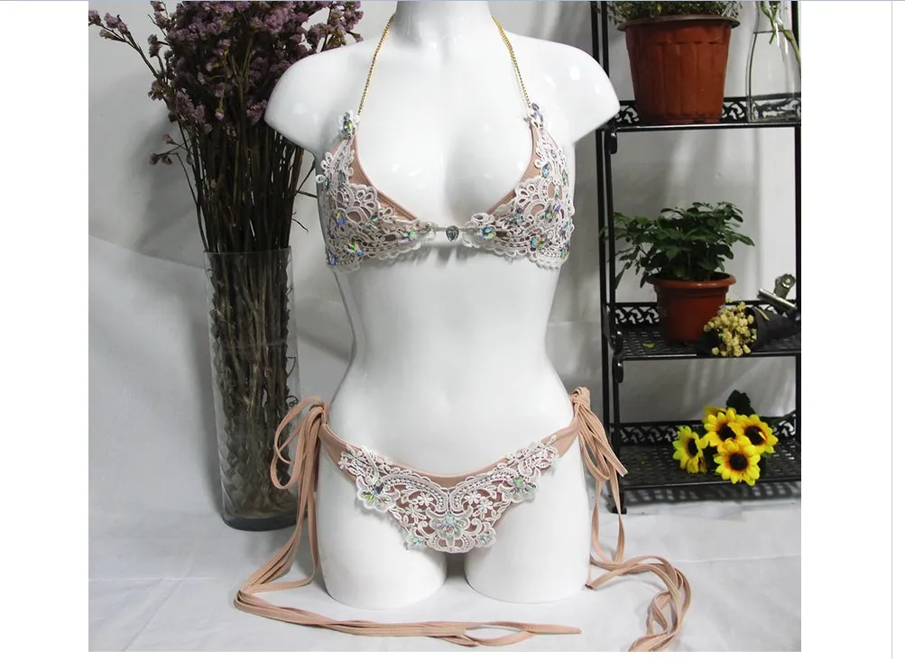 Женский комплект бикини с чашками пуш-ап | Спорт и развлечения