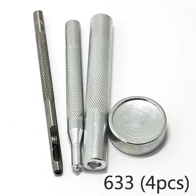 Meetee 1set Sanp Button Fastener Installation Tool Kit DIY Manual Leather Craft Bag Button Buckle Installation Accessory AP2241 - Цвет: 633