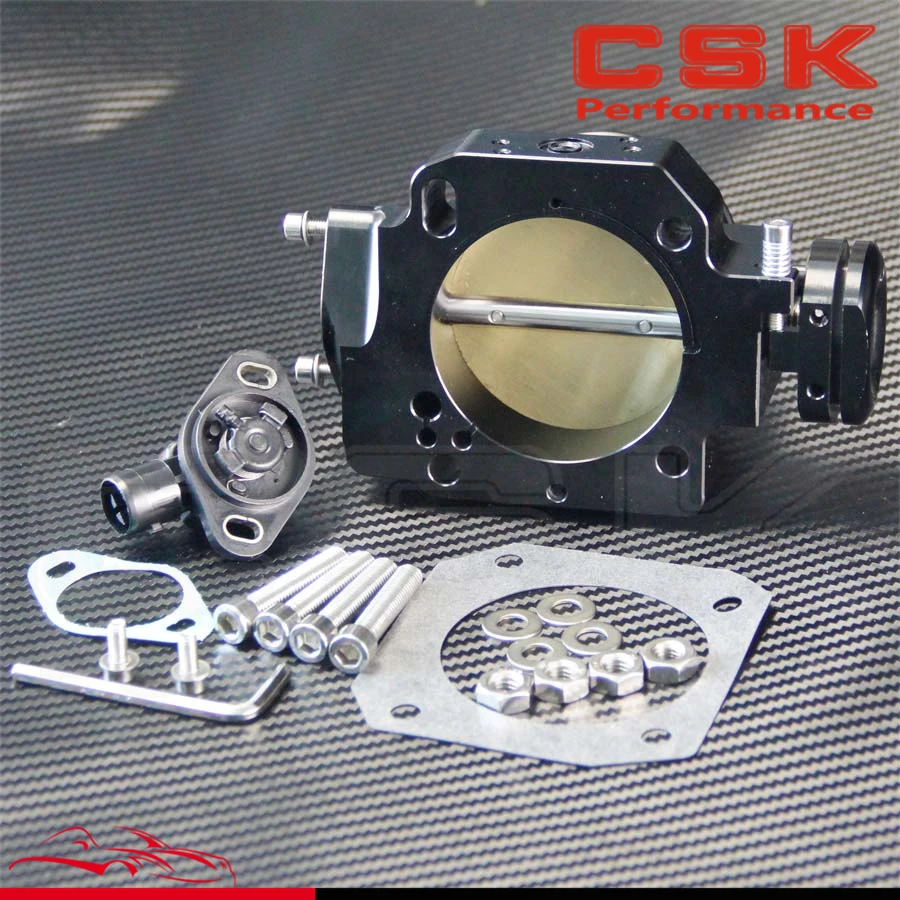 Обновление 70 мм дроссельной заслонки + TPS для Honda Civic Integre D/B/F/H Series Black|70mm throttle