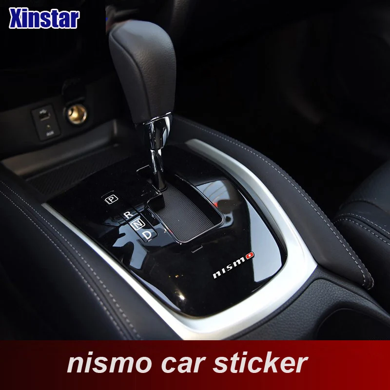 Nismo Автомобильная наклейка для внутреннего интерьера Nissan Altima Juke Murano Pathfinder Rogue Sentra