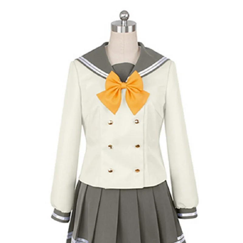 Lovelive sunshine Aqours Tsushima Yoshiko Косплей Костюм японского аниме Love live Girl Sailor Школьная форма
