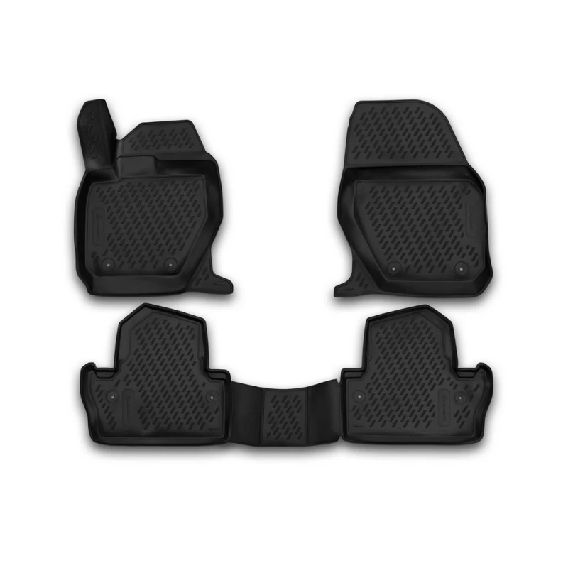 Коврики 3D в салон For VOLVO S60, 2013->, 4 шт.(полиуретан