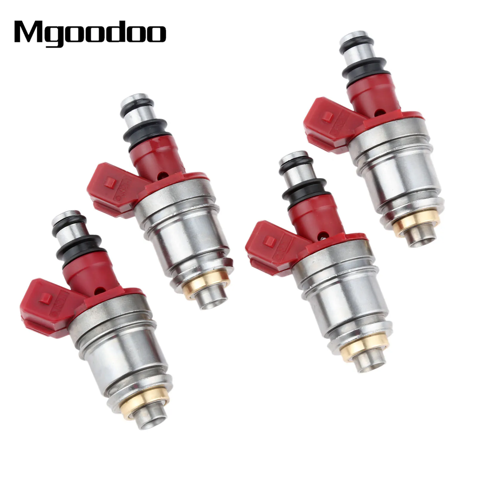 Mgoodoo 4 шт. 1660086G00 Топливная форсунка 1660086G00 16600-86G00 JS21-1 1660086G10 16600-86G10 для Nissan пикап D21 2.4L