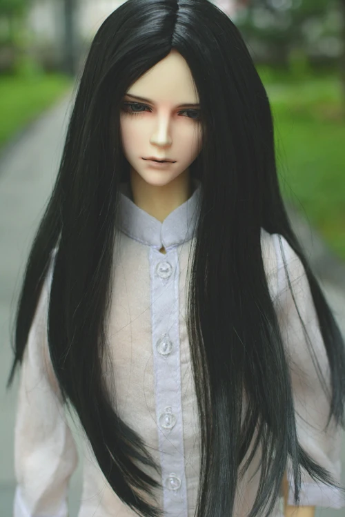 Парик для шарнирной куклы 8 9 дюймов 1/3|doll wig hair|wig mohairdoll |
