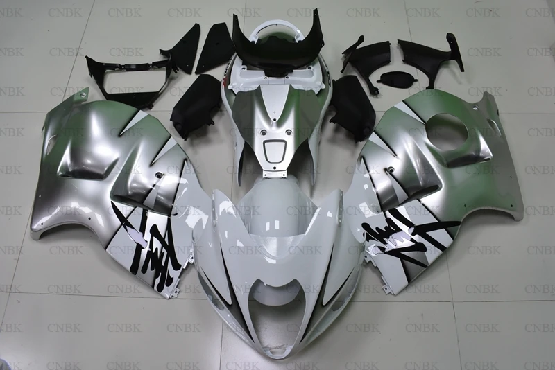 Для Gsx 1300R 1997-2007 мотоцикл обтекатель HAYABUSA 1999 серебристо-белый корпус наборы GSXR 1300 03 04 обтекатель наборы Неокрашенный