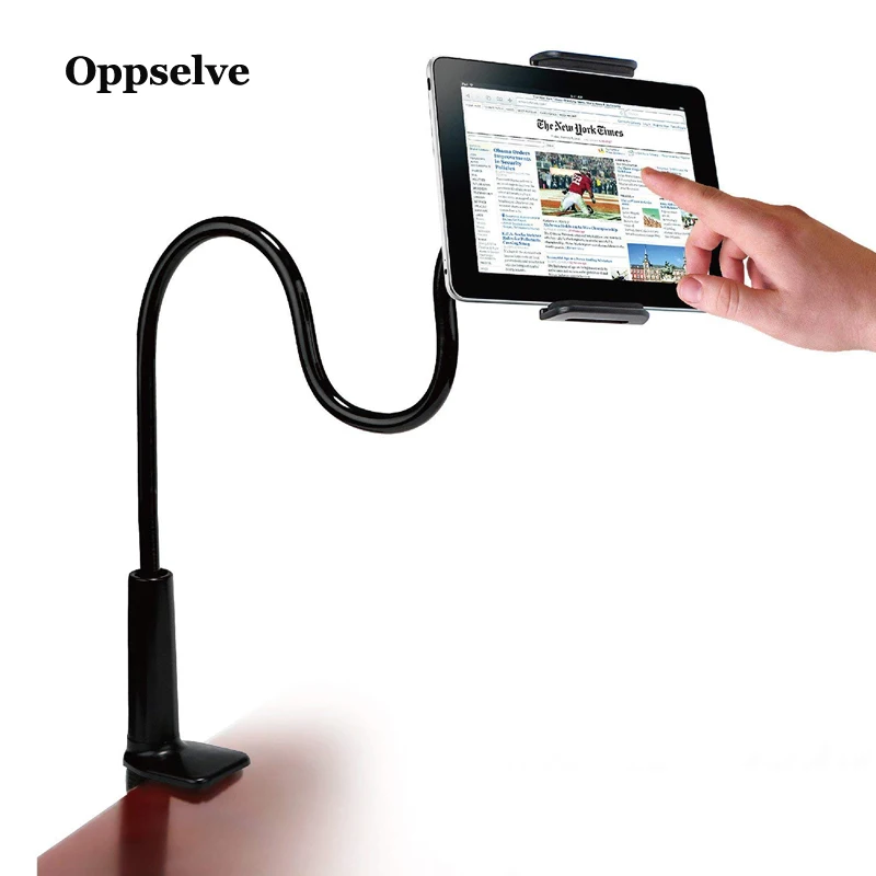 

Universal Long Arm Desktop Phone Holder Flexible Lazy Mount Bracket Stand For iPhone Xs X 8 Tabs Kindle 360 Degree Mount Holder