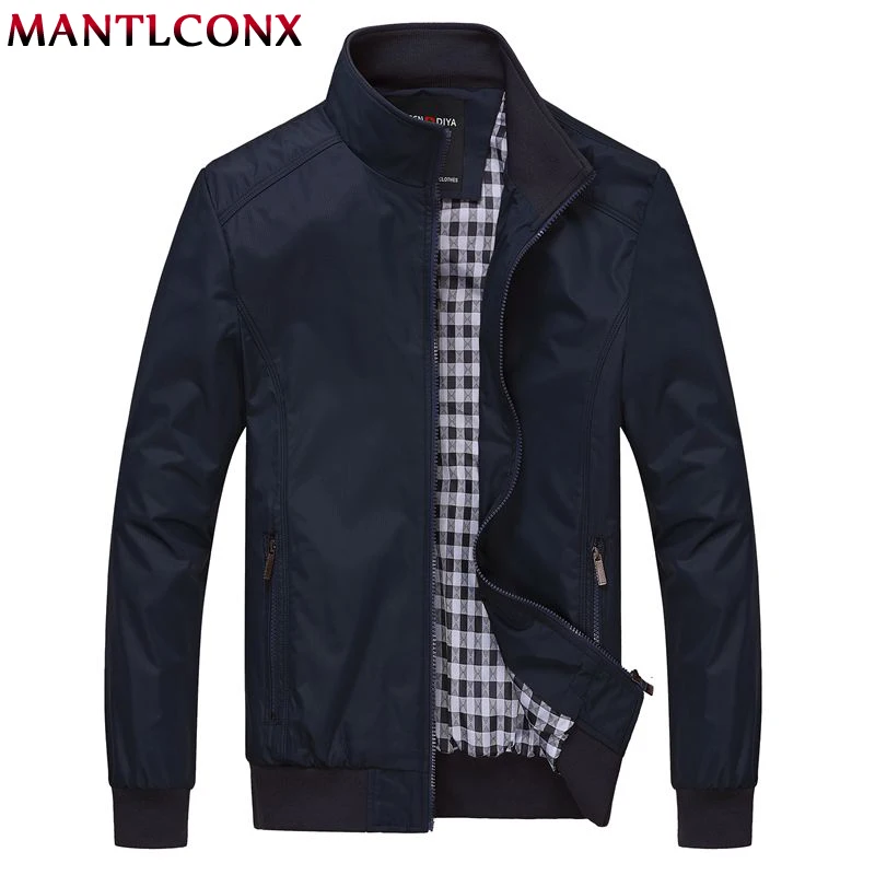 MANTLCONX 2020 мужские куртки размера плюс 6XL Мужская Новая повседневная куртка