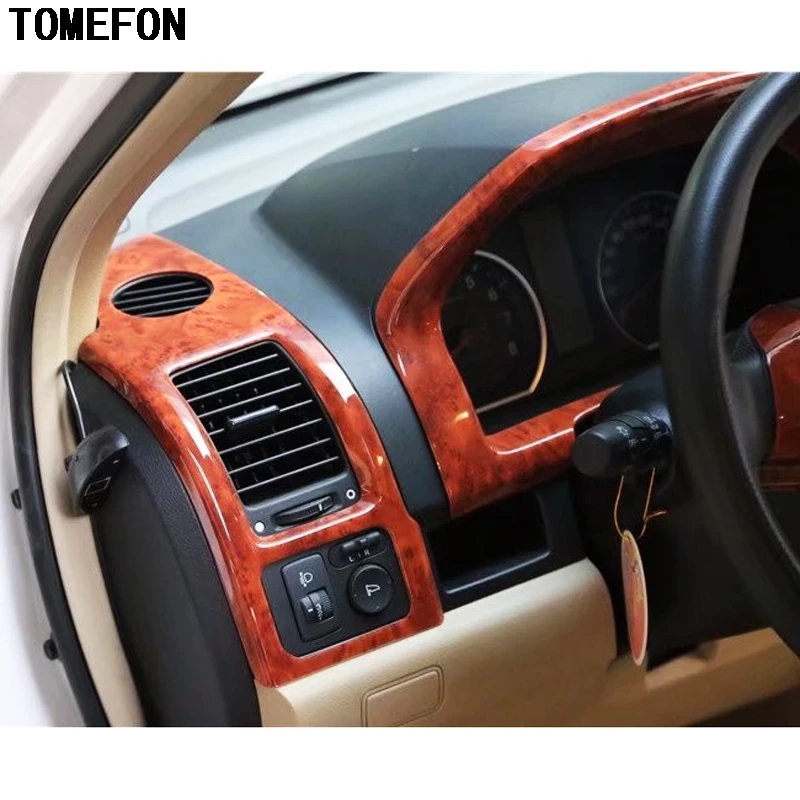 TOMEFON для Honda CRV 2007 2008 2009 2010 LHD ABS специальная краска комплект модернизации интерьера