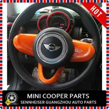 Фирменная Новинка ABS Материал защитой от ультрафиолетового излучения мини Рэй Стиль оранжевый нет-многофункциональный руль Обложка для мини один F56(3 шт./компл