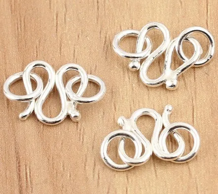 

Jewelry Findings Jewelry Components Silver Clasps Silver Jewelry Parts M Clasps For Chains