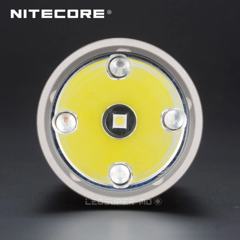 US $78.10 Changeable Light NITECORE SRT7GT CREE XPL HI V3 LED High Output Tactical Flashlight With MultiColored LEDs