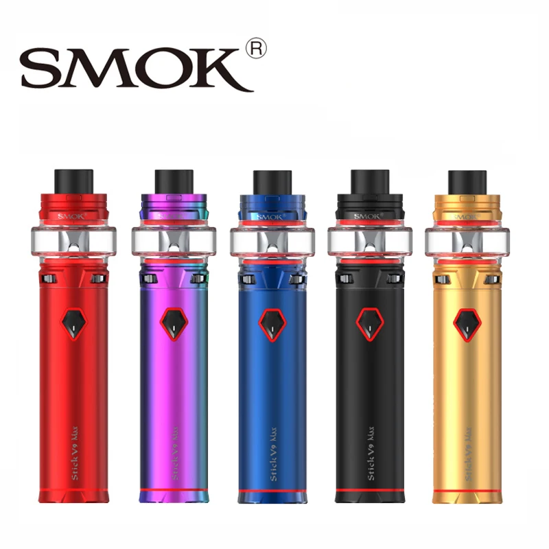 

Original SMOK Stick V9 Max Starter Kit 4000mAh with 8.5ml Stick V9 Max Tank Electronic Cigarette Vape Kit