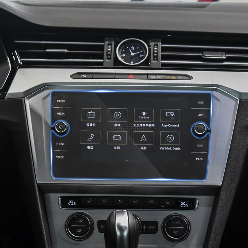 QCBXYYXH для Volkswagen Passat Variant стайлинга автомобилей gps навигации Экран Стекло защитная пленка приборной панели Дисплей защитная пленка