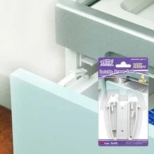 4 шт. детские Safey замки Невидимый ящик защелкой для безопасности защиты детей Защёлки безопасность дверь шкафа шкафчик