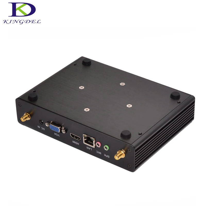 Лучшая цена Htpc mini itx PC Intel Celeron 2955U/3205U двухъядерный с HDMI WiFi ЛВС USB 3,0, 1* HDMI, 1* VGA, tv Box NC590