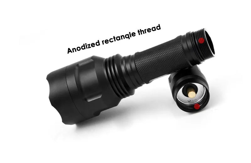 Супер яркий AMC7135 C8 яркого света Cree XP-L2 V5 3 Режим светодиодный фонарик Водонепроницаемый полицейские фонарики 18650 Факел свет