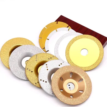 

1PCS 16mm/20mm-100mm diamond saw blade tile marble cutting blade angle grinder cast iron grinding round cutting disk