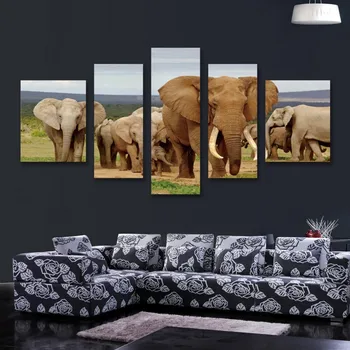 

2017 New DIY Diamond paiting cross-stitch kit Drill Square Diamond Paste Diamond Embroidery Stitch Elephant Family BK-3191