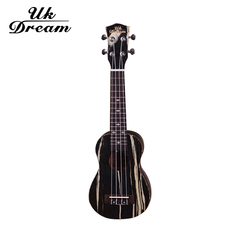 UK Dream 21 inch Ukulele 4 String Solid Electric Ukulele Spruce Veneer