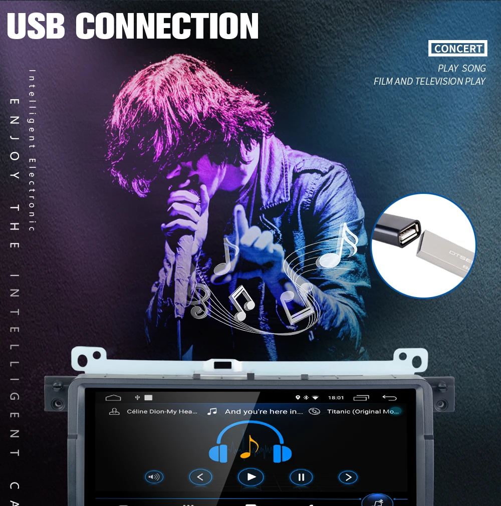 Best Kapud  Original Car Multimedia Player 8.8 No DVD Stereo System GPS  Wifi BT SWC Quad Core for BMW E46/M3/Rover 75/MG ZT/3 Series 5