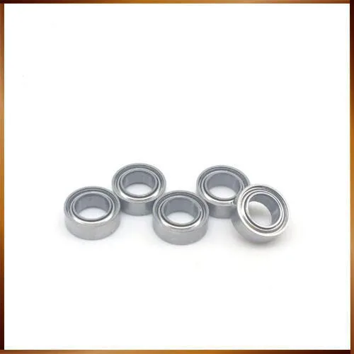 abec 4PCS High quality ABEC MR74ZZ MR74Z MR74 ZZ L-740ZZ 4x7x2.5 mm 4*7*2.5 mm metal shield Miniature deep groove ball bearings