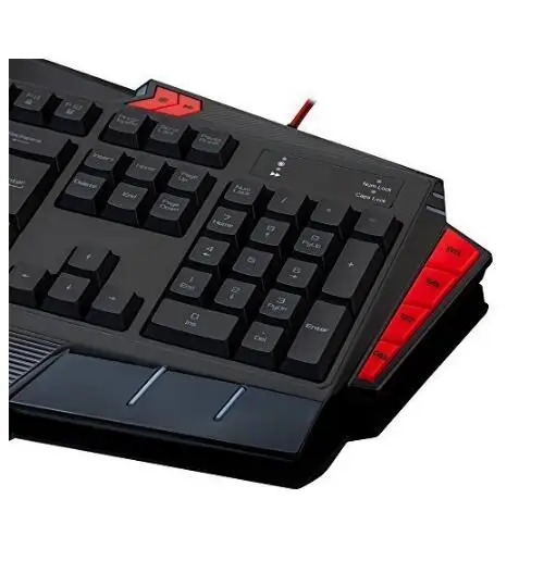 Redragon K501 ASURA 104 Keys Backlit Membrane Gaming Keyboard for Desktop Laptop PC Gamer