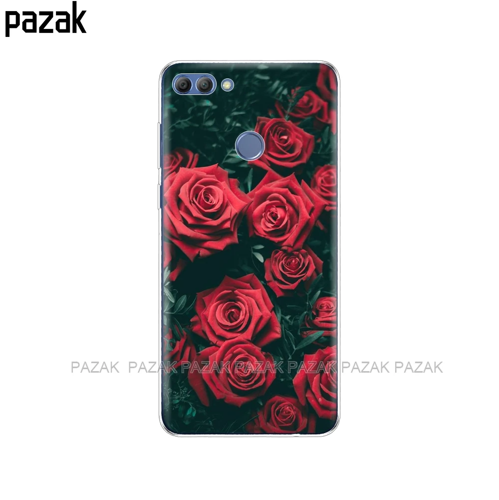 52238 Чехол для huawei P Smart чехол Enjoy 7S Мягкий ТПУ силиконовый чехол-накладка для huawei P Smart Coqa чехол с принтом - Цвет: 52238