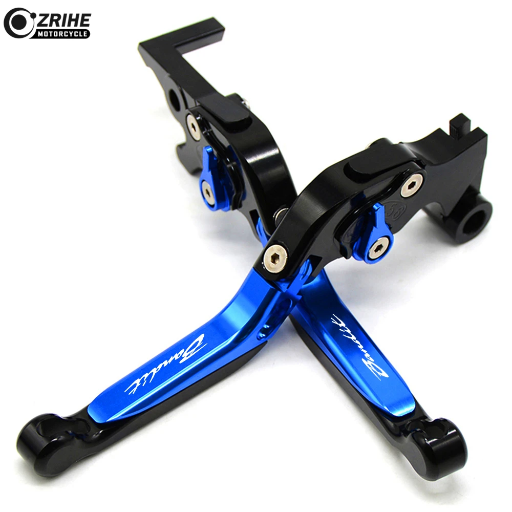 Мотоцикл CNC Складные Выдвижные тормозные рычаги сцепления для SUZUKI Bandit 650 S GSF1250 GSF650 Bandit GSF 1250 650 Bandit - Цвет: black blue