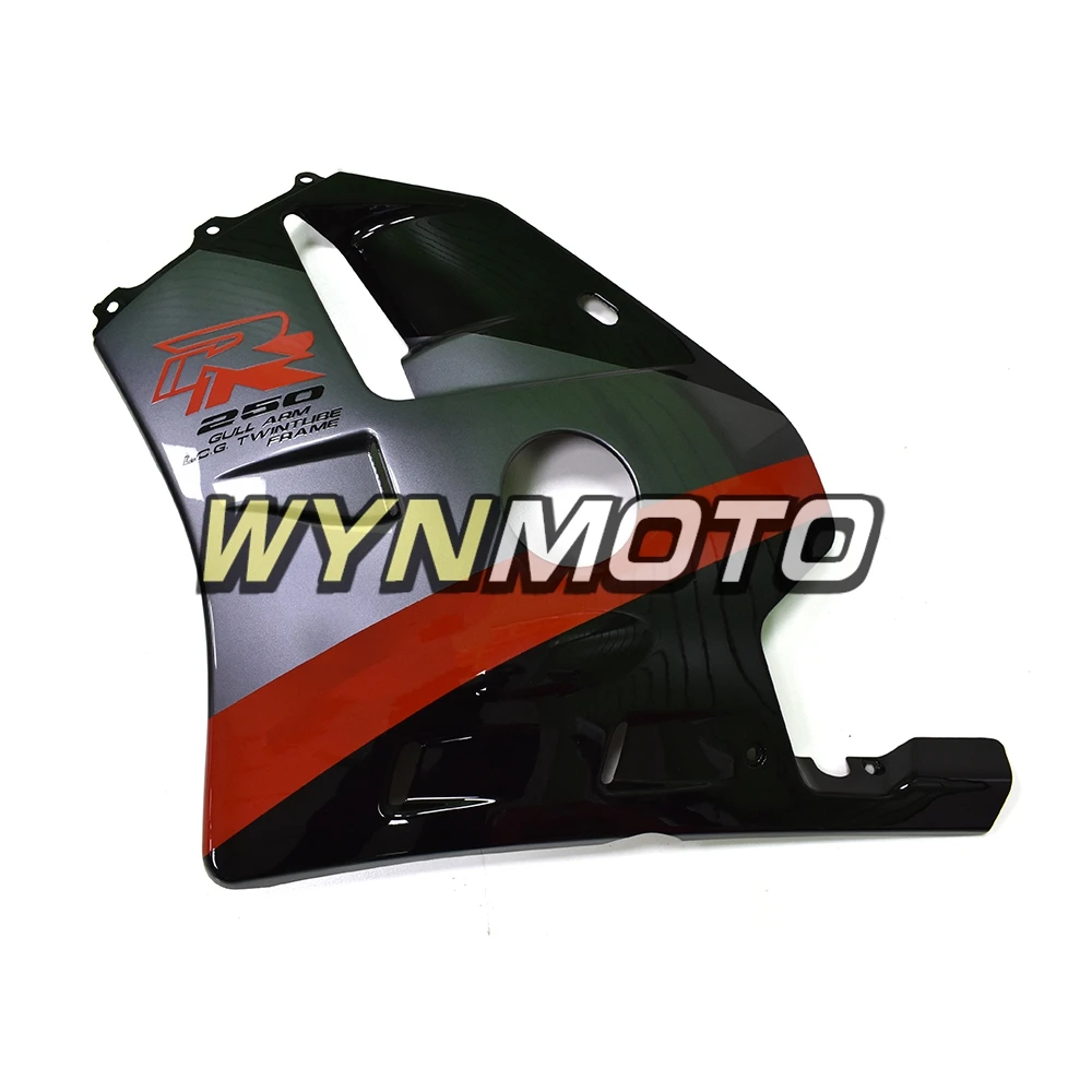 Полный ABS Пластик обтекатель Наборы для Honda CBR250RR MC22 1994 мотоцикл Наборы тела ABS Обтекатели черный, серебристый цвет красный Чехлы для мангала корпусов